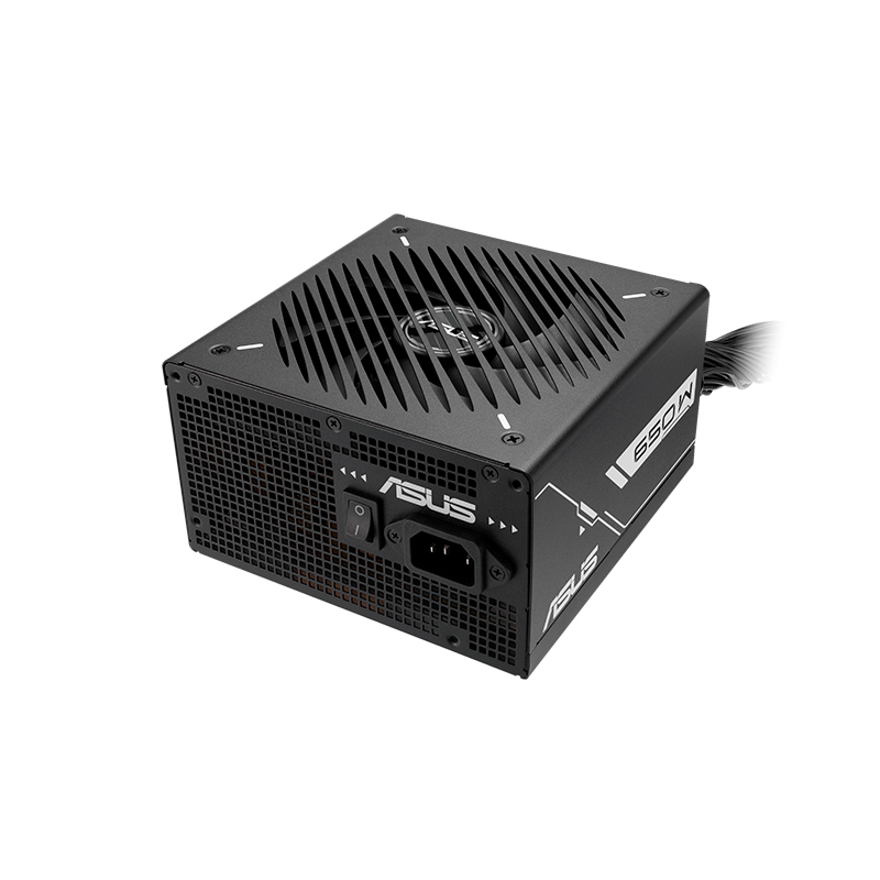 Vista 8 de asus - PRIME-650B-BLACK - Cases y gabinetes - Fuente de alimentacion ASUS Prime 650B Black, 650W, 80 PLUS Bronze, Formato ATX,