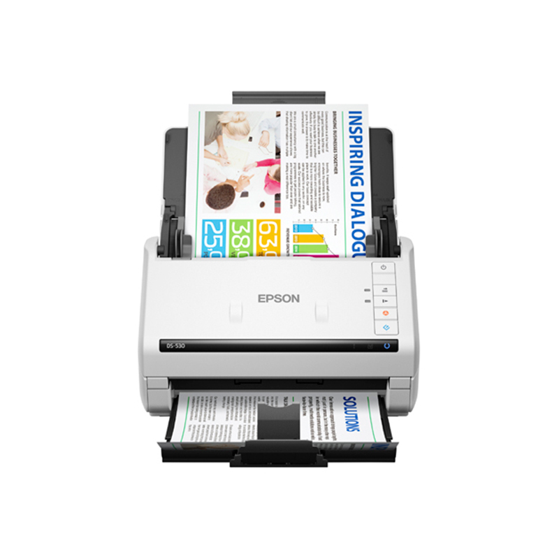Vista 3 de epson - comercial - B11B286201 - Scanners - Escáner Epson DS-530X dúplex 45ppm/90ipm ADF 100 hojas 600dpi TWAIN/ISIS OCR
