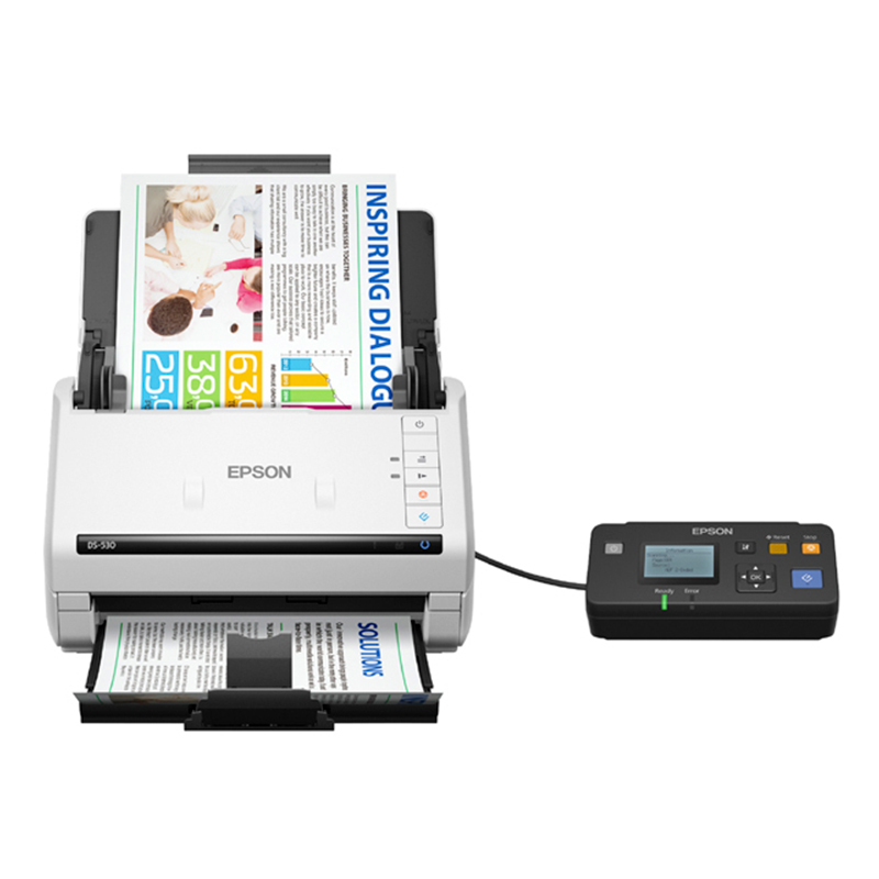 Vista 5 de epson - comercial - B11B286201 - Scanners - Escáner Epson DS-530X dúplex 45ppm/90ipm ADF 100 hojas 600dpi TWAIN/ISIS OCR