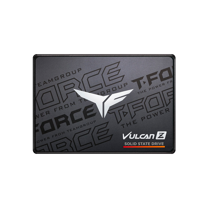 teamgroup - T253TZ002T0C101 - Almacenamiento interno - Unidad en estado solido T-FORCE VULCAN Z, 2TB, SATA 6Gb/s, 2.5", Negro, DC +5V