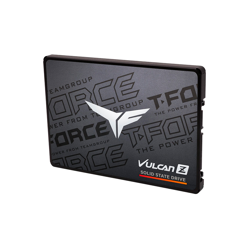 Vista 2 de teamgroup - T253TZ002T0C101 - Almacenamiento interno - Unidad en estado solido T-FORCE VULCAN Z, 2TB, SATA 6Gb/s, 2.5", Negro, DC +5V