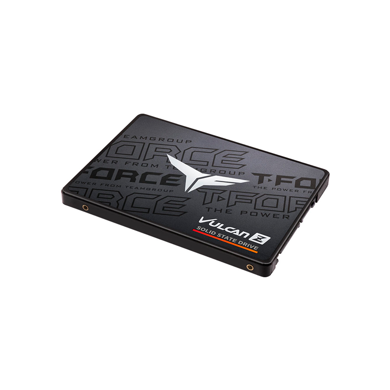 Vista 4 de teamgroup - T253TZ002T0C101 - Almacenamiento interno - Unidad en estado solido T-FORCE VULCAN Z, 2TB, SATA 6Gb/s, 2.5", Negro, DC +5V