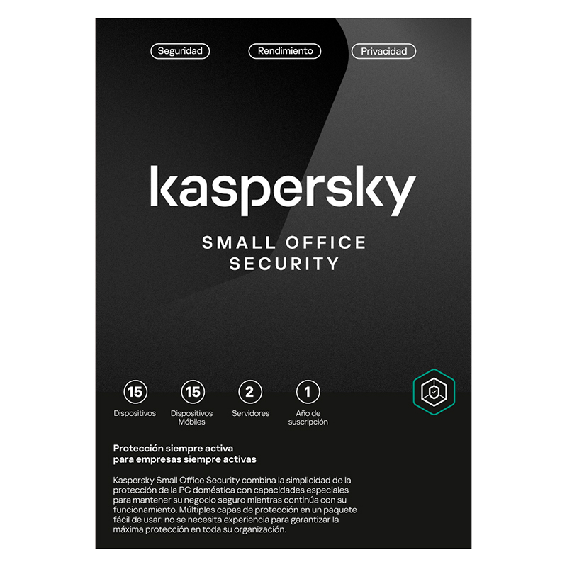 Kaspersky Small Office Security 15 PCs / 1 Año (Licencia Digital)