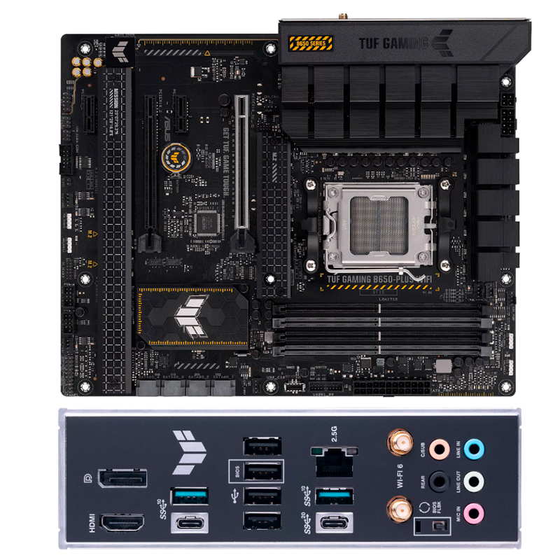 Motherboard Asus Tuf Gaming B650 Plus Wifi Chipset Amd B650 Socket Amd Am5 Atx