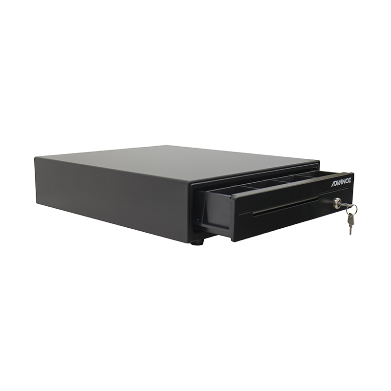 Vista 2 de advance computer corp - ADV-5421 - Impresoras - Caja de Efectivo Advance ADV-5421 Negra con 4 Ranuras