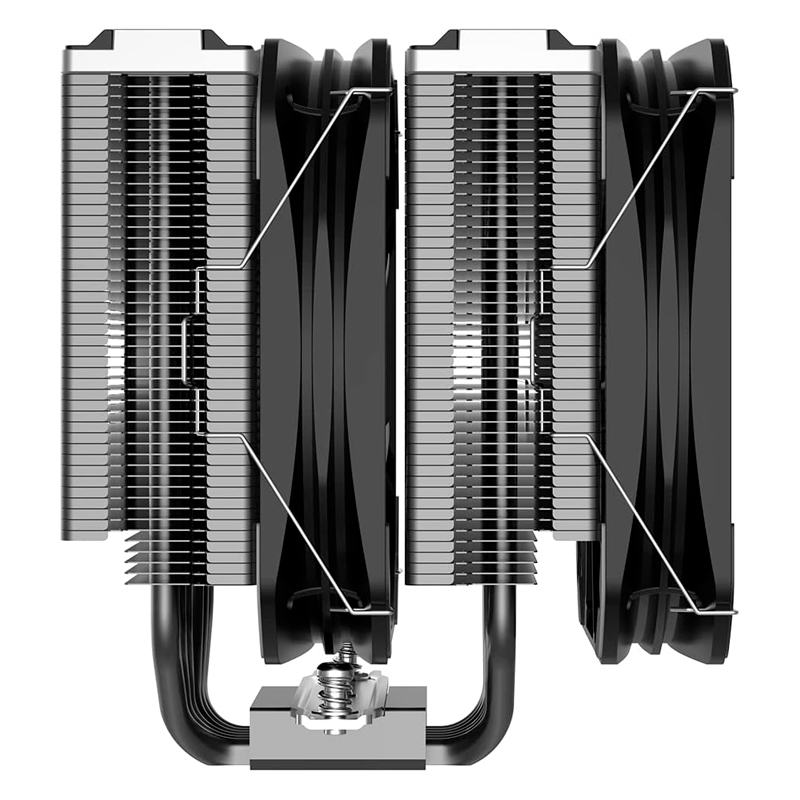 Vista 2 de pccooler - FAN-G6BK - Refrigeracion y ventiladores - Cooler CPU Dual PcCooler G6 BK 260W PWM Negro