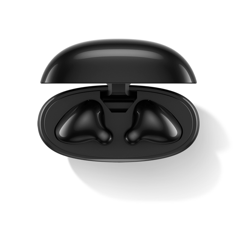 Auriculares estéreo inalámbricos con microfono Lenovo E310 independientes, color negro - Image 2