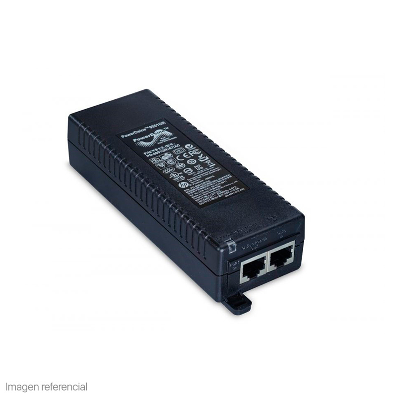 hp enterprise - networking - R6P67A - Cableado y accesorios de red - Inyector PoE+ HP Enterprise 802.3at 30W