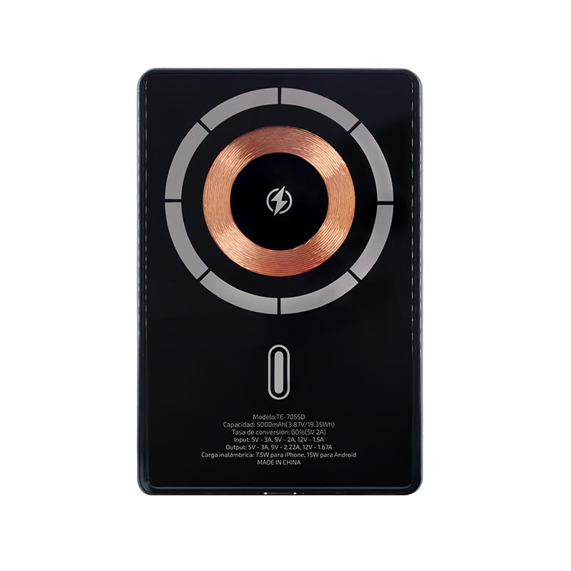 teros - TE7055D - Baterias y energia movil - Powerbank Teros TE-7055D 5000 mAh