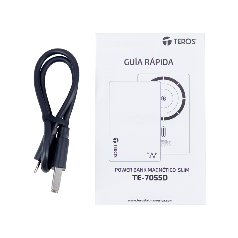 Vista 4 de teros - TE7055D - Baterias y energia movil - Powerbank Teros TE-7055D 5000 mAh