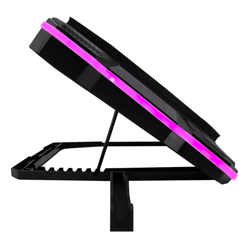 Vista 3 de teros - TE7133N - Accesorios varios - Cooler para Laptop Teros TE-7133N RGB de 14" a 19"