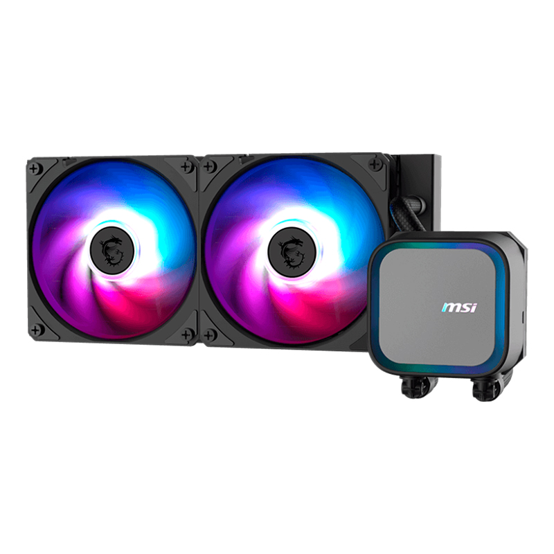 msi - MAG CORELIQUID A13 240 - Refrigeracion y ventiladores - Refrigeración Líquida MSI MAG CORELIQUID A13 240mm Negra