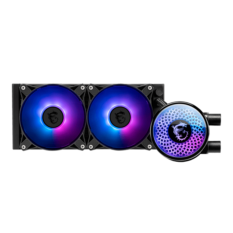 Vista 2 de msi - MAG CORELIQUID A12 240 - Refrigeracion y ventiladores - Refrigeración Líquida MSI MAG CORELIQUID A12 240mm (2 Ventiladores)