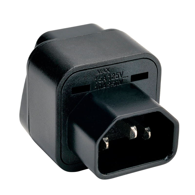 Vista 2 de tripp-lite - UNIPLUGINT - Baterias y energia movil - Adaptador de Corriente Tripp-Lite UNIPLUGINT IEC 320 C13