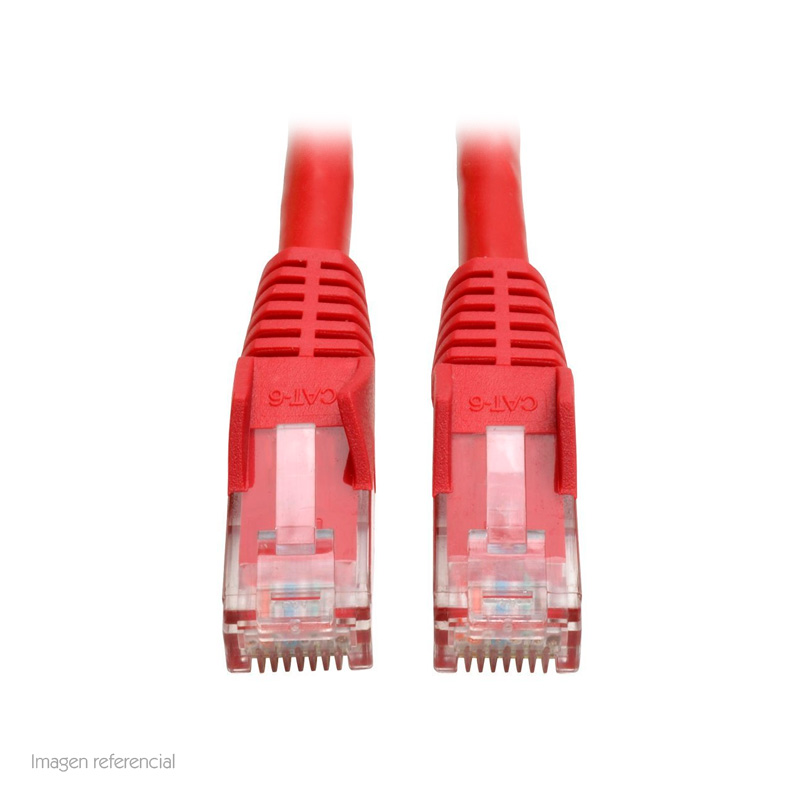 tripp-lite - N201-007-RD - Cables, adaptadores y hubs - Cable Patch Cat6 Tripp Lite Gigabit Snagless, Rojo, 2.13 mts