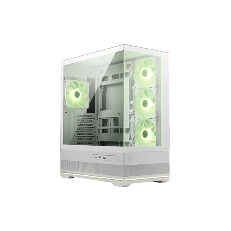 msi - MAG PANO 110R PZ WHITE - Cases y gabinetes - Case MSI MAG PANO 110R PZ White Mid Tower