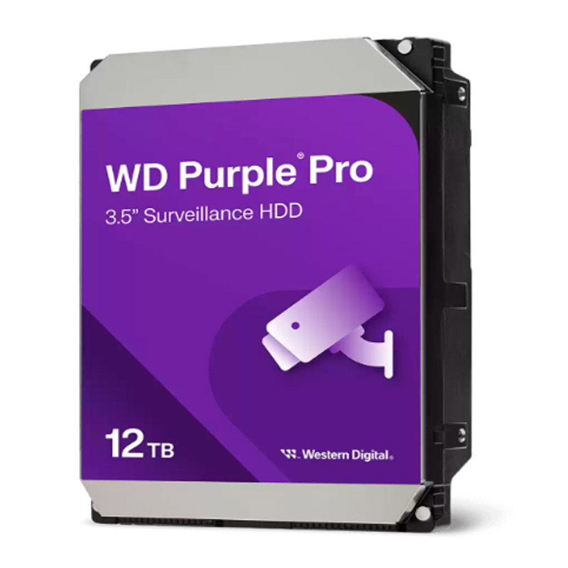 western digital - WD122PURP - Almacenamiento interno - Disco Duro Western Digital WD Purple Pro 12TB SATA 7200rpm
