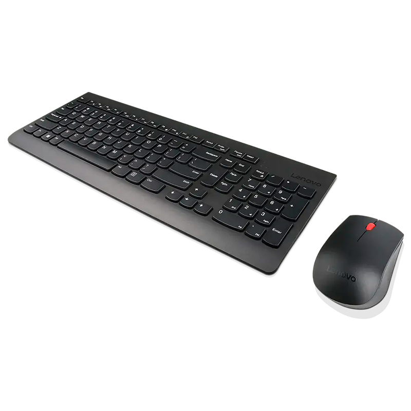 Vista 3 de lenovo - idea - GX30N81782 - Teclados y mouse - Combo Teclado y Mouse Inalámbricos Lenovo (Negro)