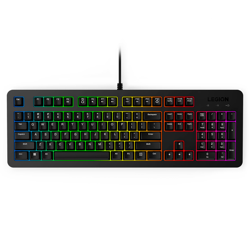 Teclado gamer Lenovo Legion KB310 RGB con cable USB 2.0 - Image 2