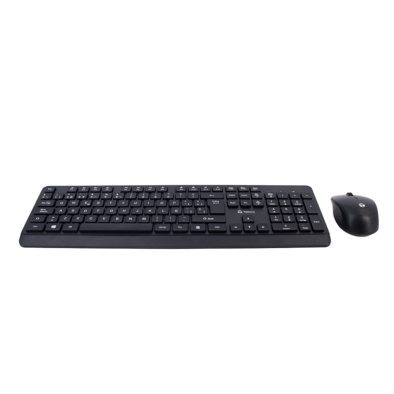 Combo Kit inalámbrico teclado y mouse TEROS TE-5011CS, 2.4GHz, Receptor USB - Image 2