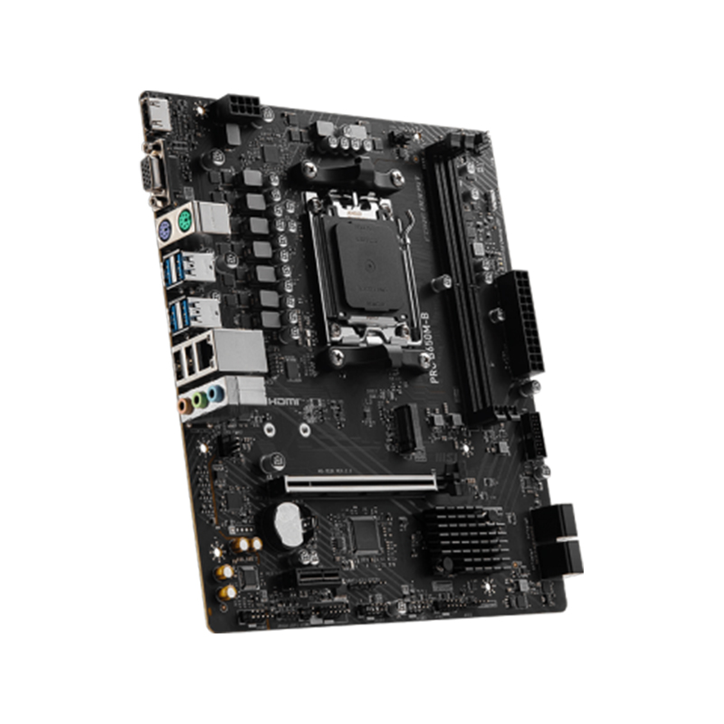Vista 4 de msi - PRO B650M-B - Placas madre - Motherboard MSI PRO B650M-B AM5 mATX