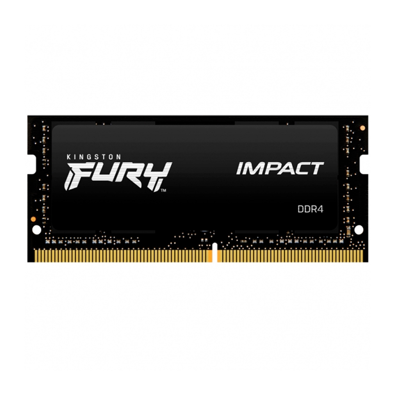 kingston - KF432S20IB/8 - Memoria RAM - Memoria RAM SODIMM Kingston Fury Impact 8GB DDR4 3200MT/s