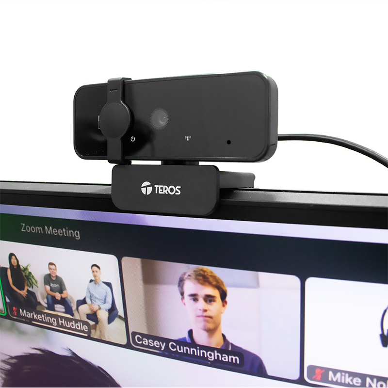 Vista 2 de teros - TE9072 - Webcams y camaras - Webcam Teros TE-9072 2K con Micrófono USB