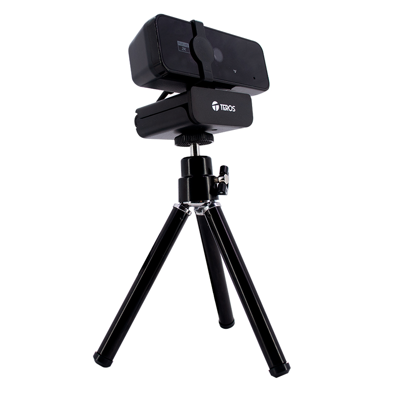 Vista 4 de teros - TE9072 - Webcams y camaras - Webcam Teros TE-9072 2K con Micrófono USB
