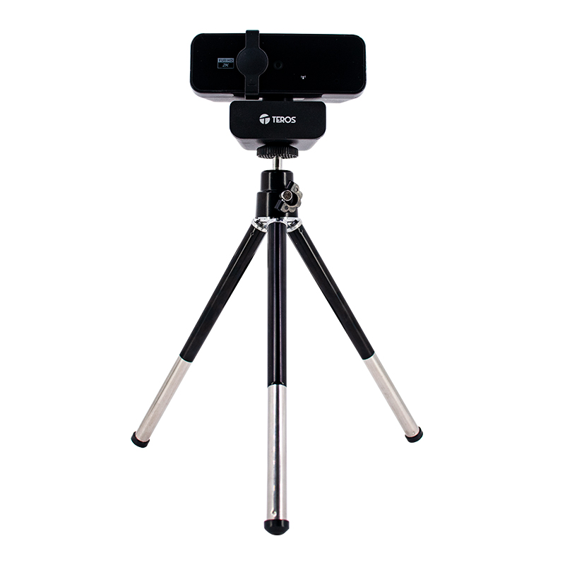 Vista 5 de teros - TE9072 - Webcams y camaras - Webcam Teros TE-9072 2K con Micrófono USB
