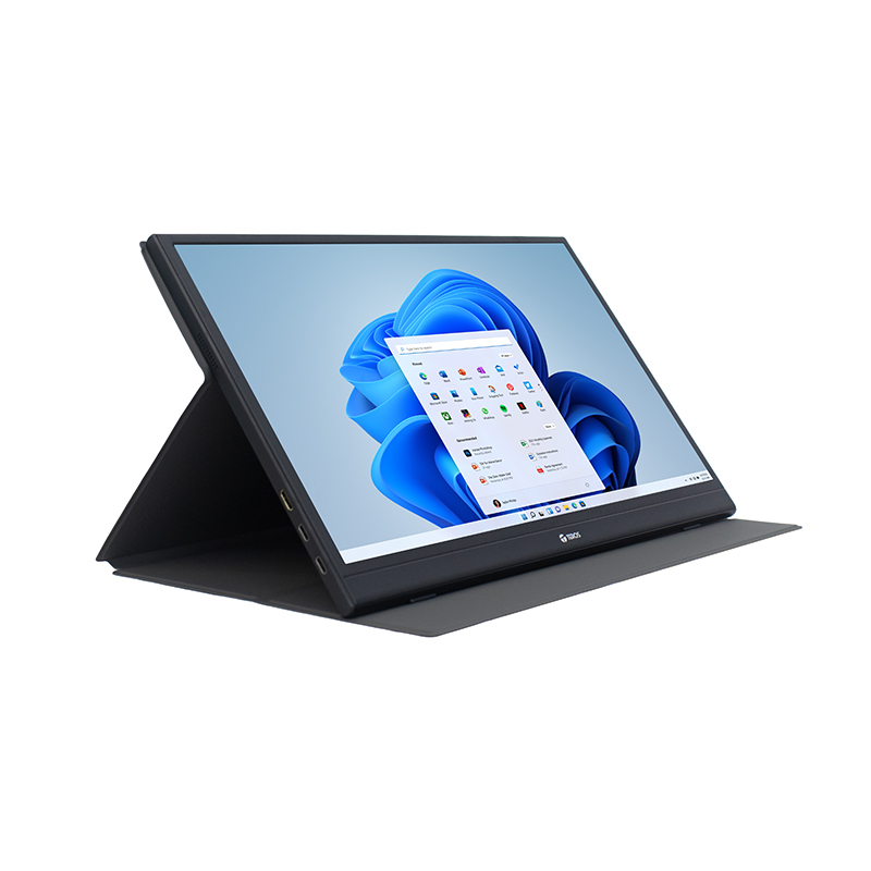 Monitor portátil TEROS TE-1501S, 15.6" FHD IPS, Mini HDMI, USB-C, Audio out, Parlantes - Image 2