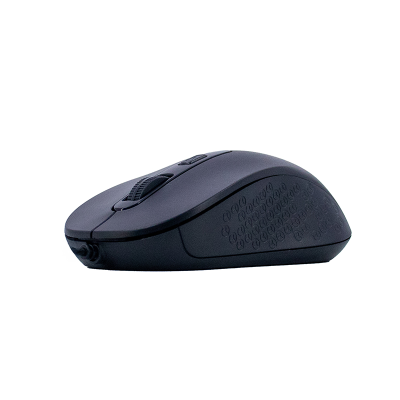 Vista 3 de teros - TE-1229S - Teclados y mouse - Mouse Óptico Teros TE-1229S USB Negro con DPI Ajustable (2000 DPI)