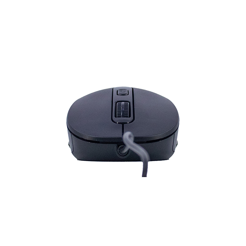 Vista 4 de teros - TE-1229S - Teclados y mouse - Mouse Óptico Teros TE-1229S USB Negro con DPI Ajustable (2000 DPI)