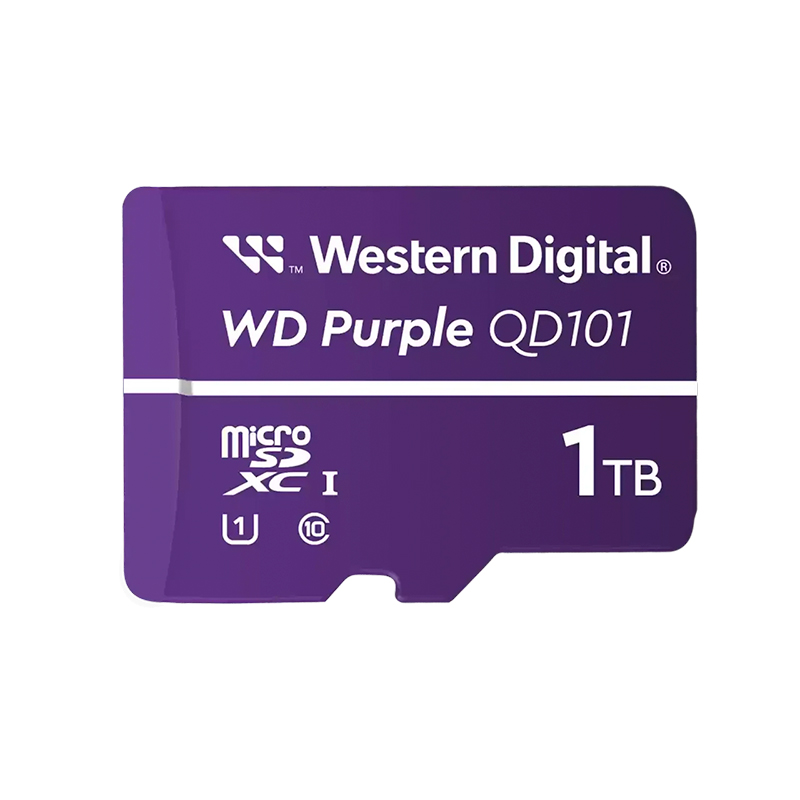 sandisk - WDD100T1P0C - USB y tarjetas de memoria - Memoria MicroSD WD Purple SC QD101 1TB microSDXC