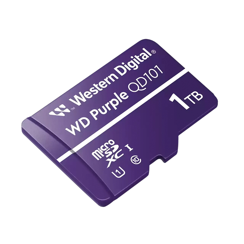 Vista 2 de sandisk - WDD100T1P0C - USB y tarjetas de memoria - Memoria MicroSD WD Purple SC QD101 1TB microSDXC