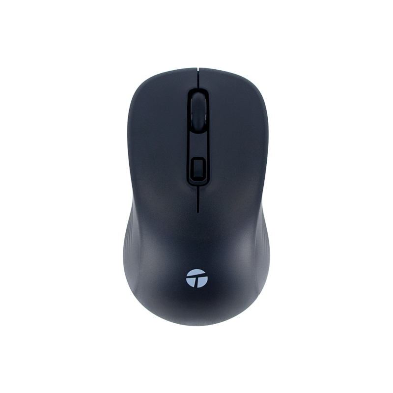 Mouse inalámbrico TEROS TE-1231S, 2.4G, 1600 DPI, BT1, BT2, Receptor USB