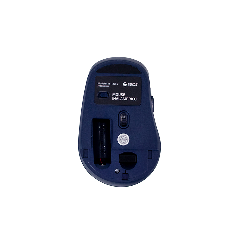 Mouse inalámbrico TEROS TE-1235S, 2.4G, 1600 DPI, BT, Receptor USB - Image 4