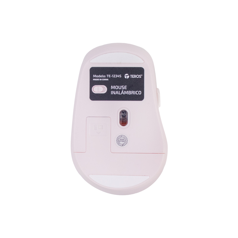 Mouse inalámbrico TEROS TE-1234S, 2.4G, 1600 DPI, BT, Receptor USB - Image 4