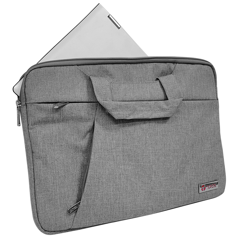 Vista 4 de teros - TE9019S - Mochilas, maletines y soportes - Maletín Teros TE-9019S para Laptop 15.6" Gris
