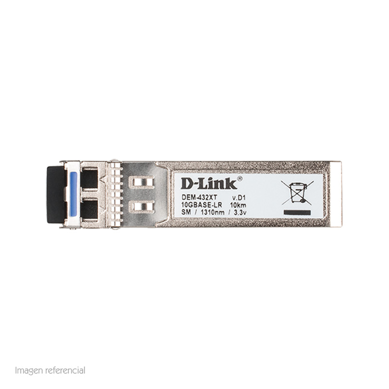 Vista 2 de d-link - DEM-432XT - Cableado y accesorios de red - Transceiver D-Link DEM-432XT 10GBase-LR SFP+ 10Km