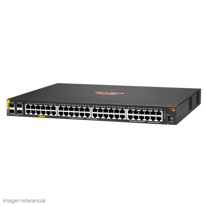 hp enterprise - networking - JL675A - Switches - Switch HPE Aruba CX 6100 48G PoE+ con 4 SFP+