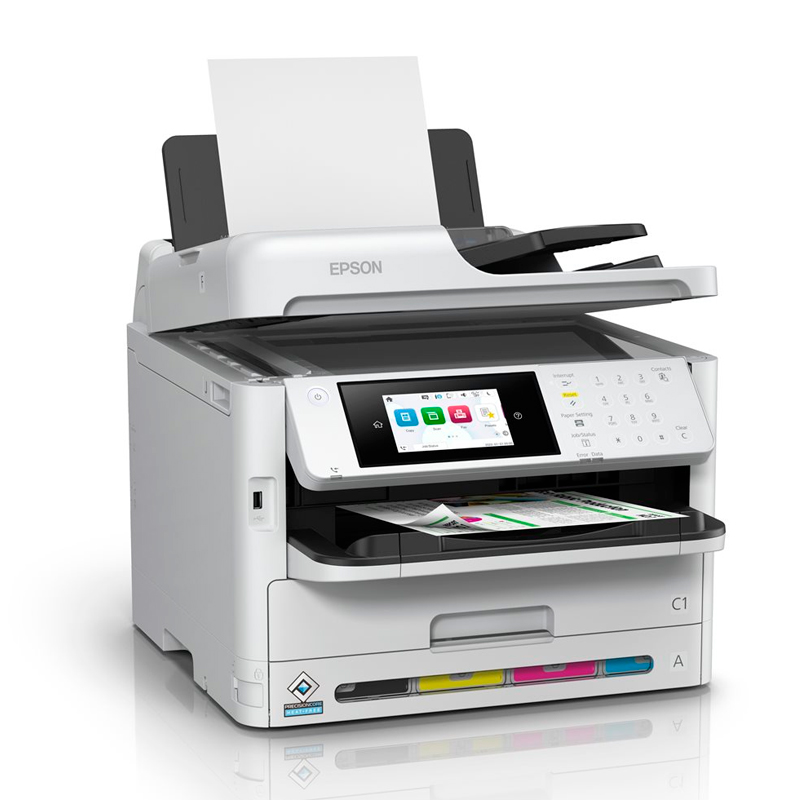 Multifuncional a color Epson WorkForce Pro WF-C5891, Imprime/Escanea/Copia/Fax/LAN/WiFi. - Image 2