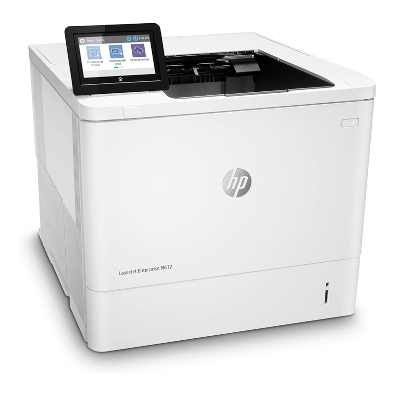 Vista 2 de hp comercial - 7PS86A - Impresoras - Impresora HP LaserJet Enterprise M612dn Dúplex Red
