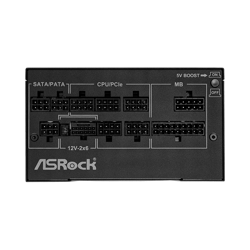 Fuente de alimentación Asrock PG-850G, 850W, ATX, 80 Plus Gold. - Image 2