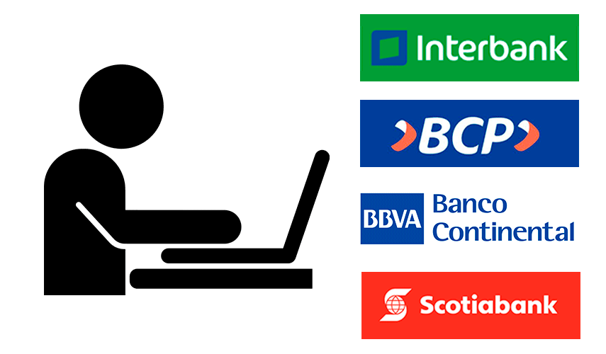 Indicaciones d pago en Banca por Internet